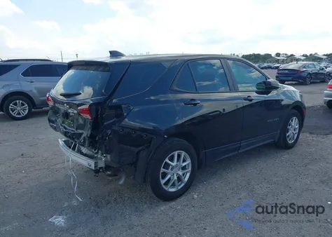 2024 Chevrolet Equinox Fwd Ls from USA, damaged, VIN 3GNAXHEG2RL155399